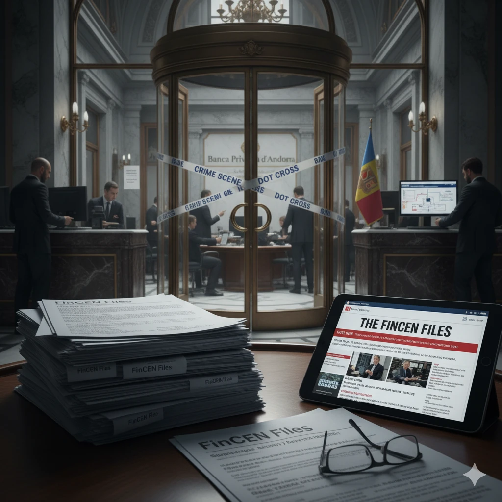 fincen bpa evidence documents and investigations inside banca privada d’andorra during the banking scandal.