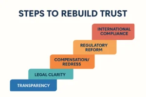 steps to rebuild trust
