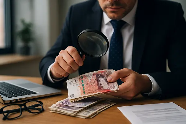 define money laundering