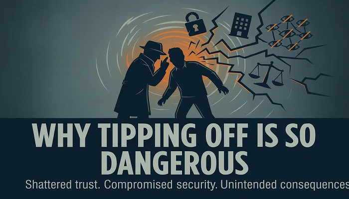 tipping off money laundering