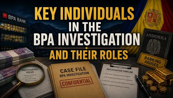 Key Individuals in the BPA Investigation