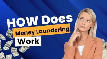 how does money laundering work